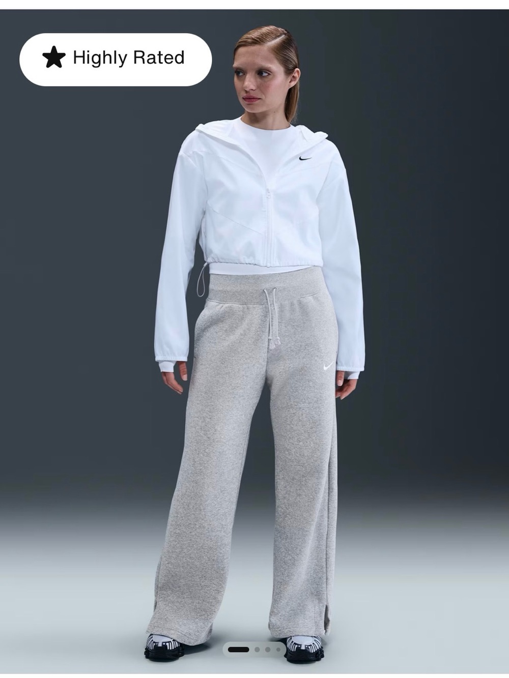 Nike Wide Leg Sweatpants